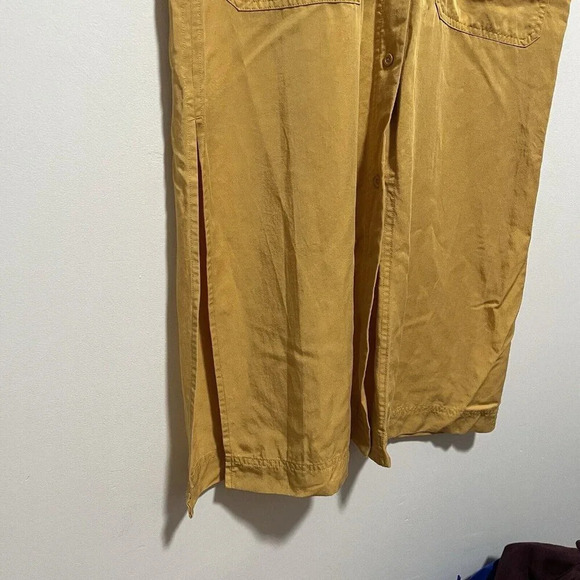 The‎ Group by Babaton Yellow Button Front Akner Midi Shirt Dress Small - Picture 4 of 11